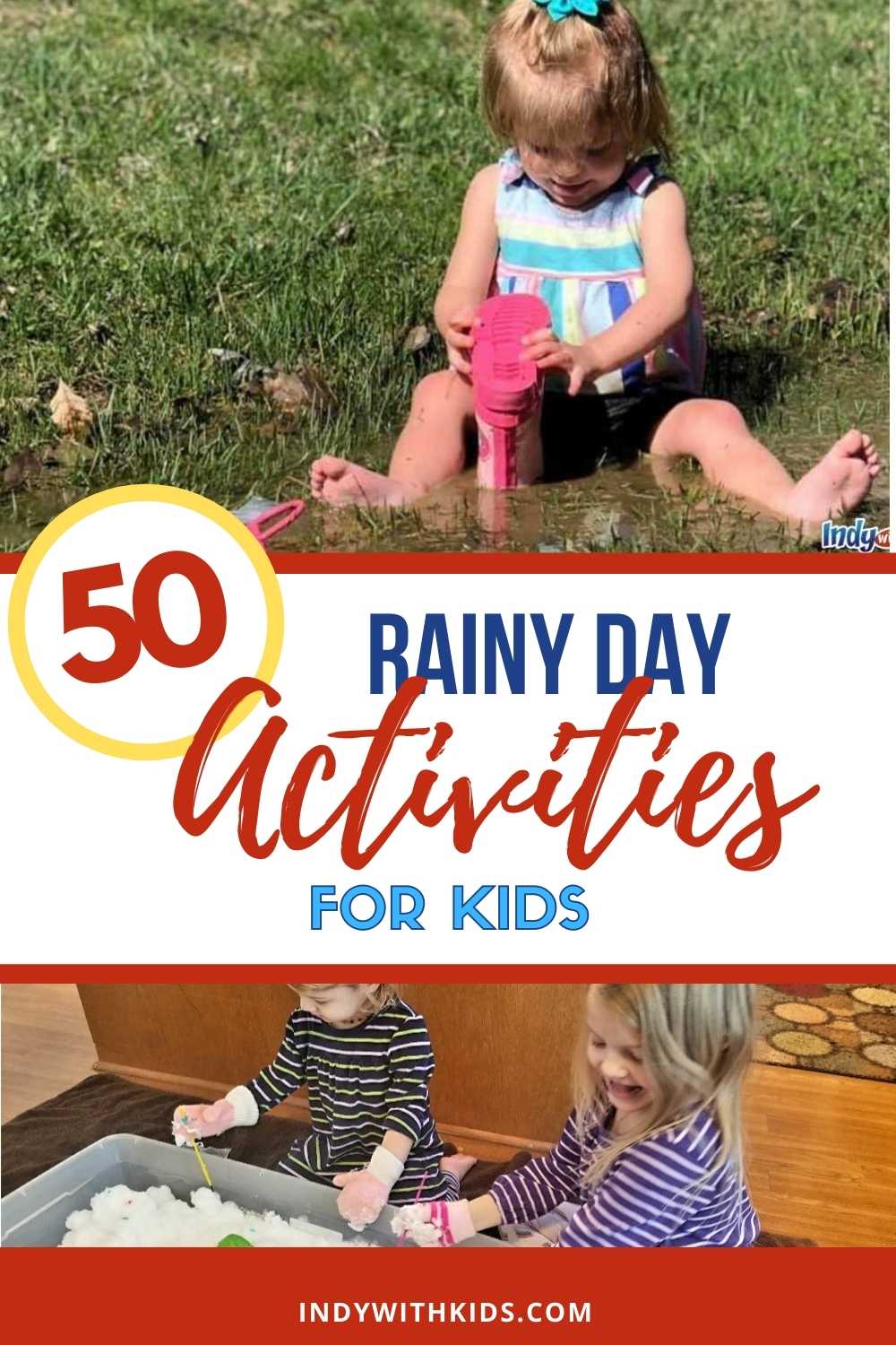 50 Super Fun Rainy Day Activities For Kids of All Ages