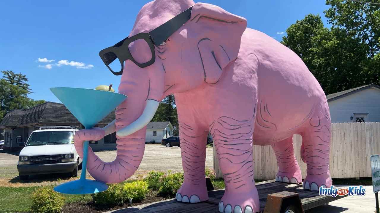 Hidden Gems in Indiana: Pink Elephant