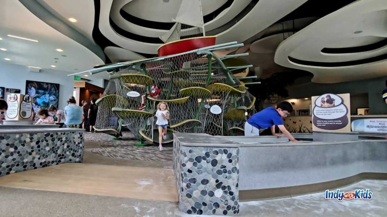 Indianapolis Children's Museum: Playscape is a must-visit exhibit for babies, toddlers, and preschoolers.