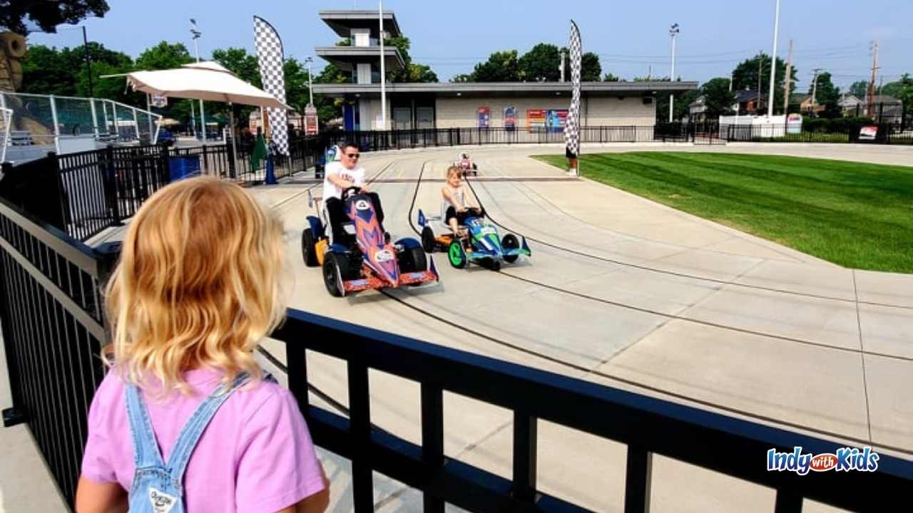 Indianapolis Children's Museum: Start your engines! Drive on a mini version of Indy's most famous landmark.
