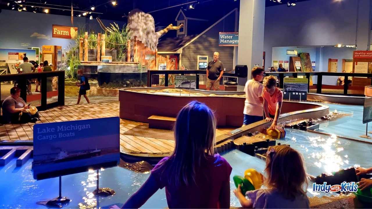 Indianapolis Children's Museum: ScienceWorks gives kids a hands-on learning experience as they explore weather, agriculture, water systems, geology, and more.