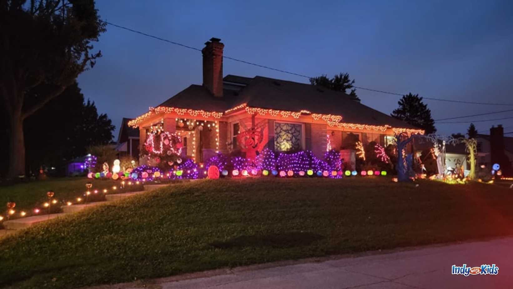 Best Decorated Halloween Houses & Light Displays in Indianapolis