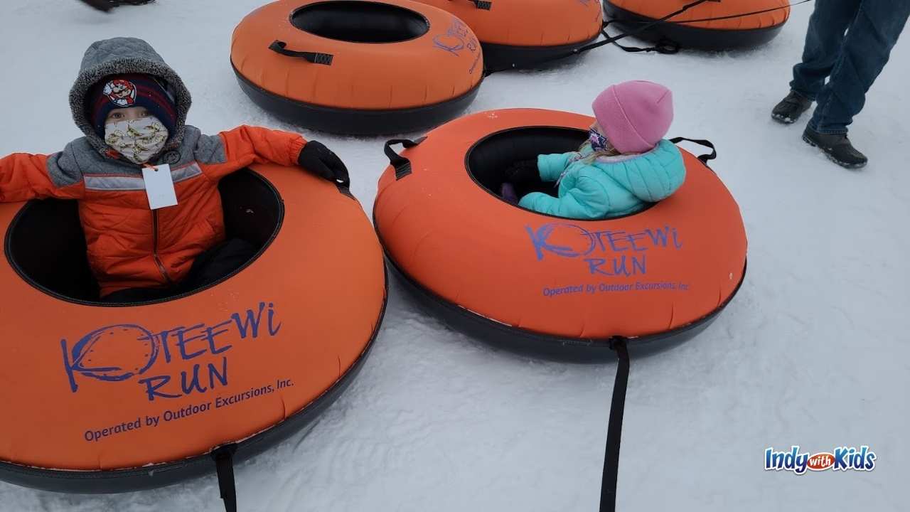 Experience Gifts for Kids in Indianapolis: Snow tubing or skiing experiences