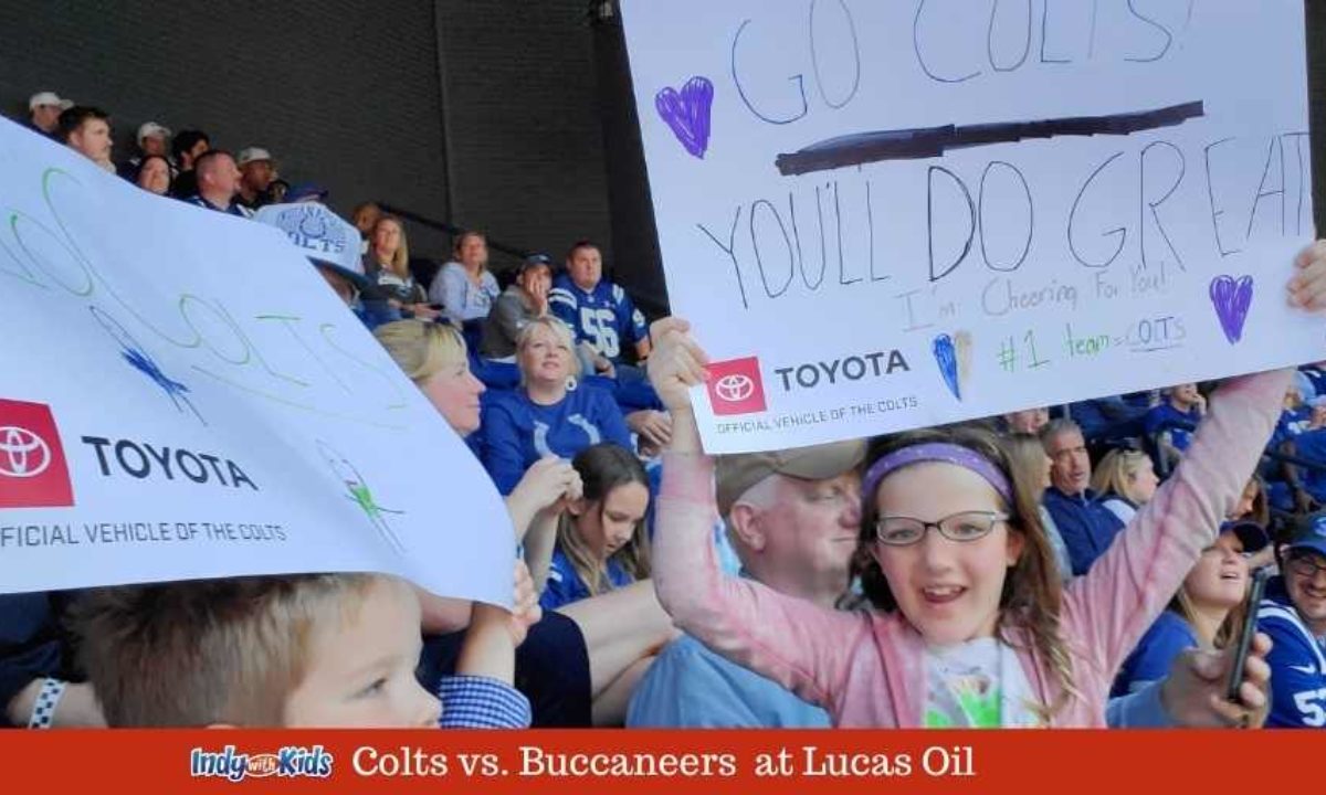 The Indianapolis Colts vs The Tampa Bay Buccaneers