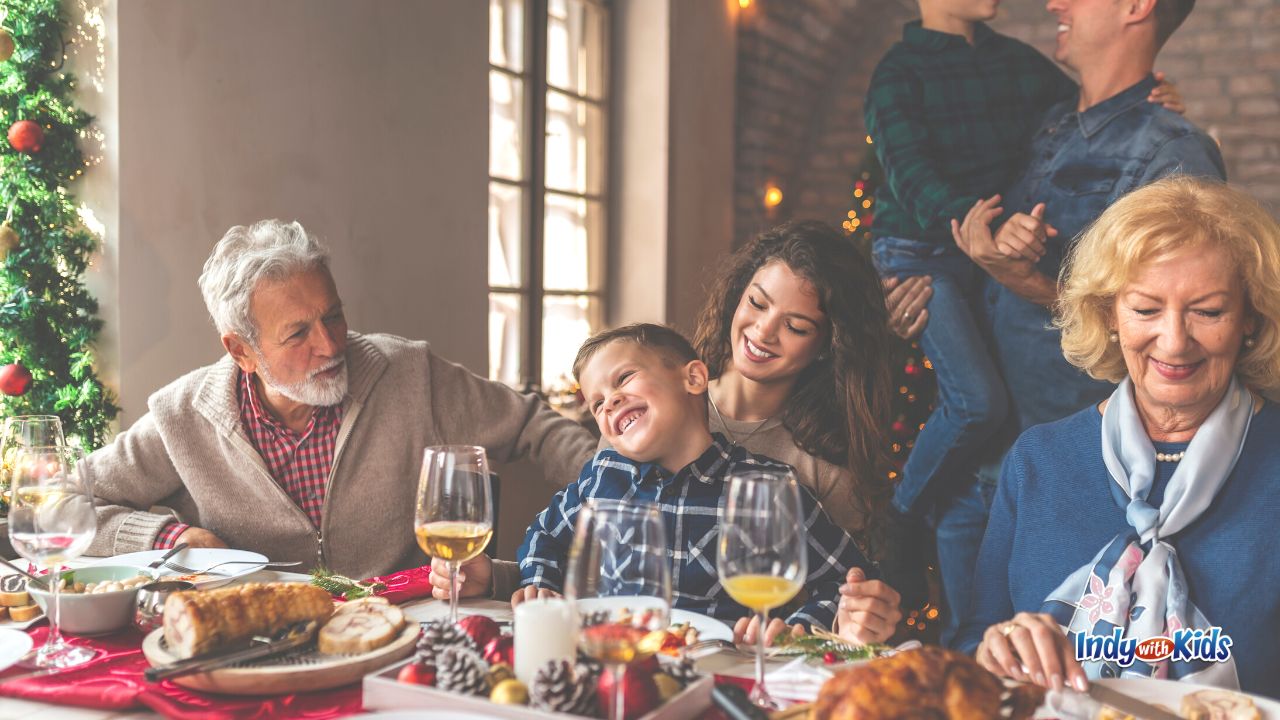 Find holiday and Christmas dinner pickup options around Indianapolis.