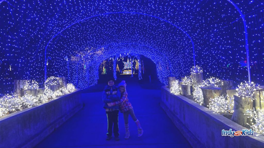 Walk Through Christmas Light Displays Near Indianapolis