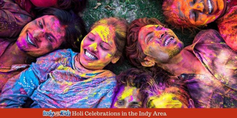 Holi Hungama at the Indianapolis Color Throw Festival - Indy with Kids