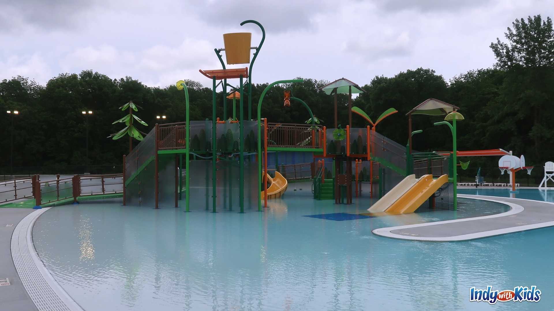 Public Pools Near Me: Murphy Aquatic Park in Avon is designed for inclusivity.
