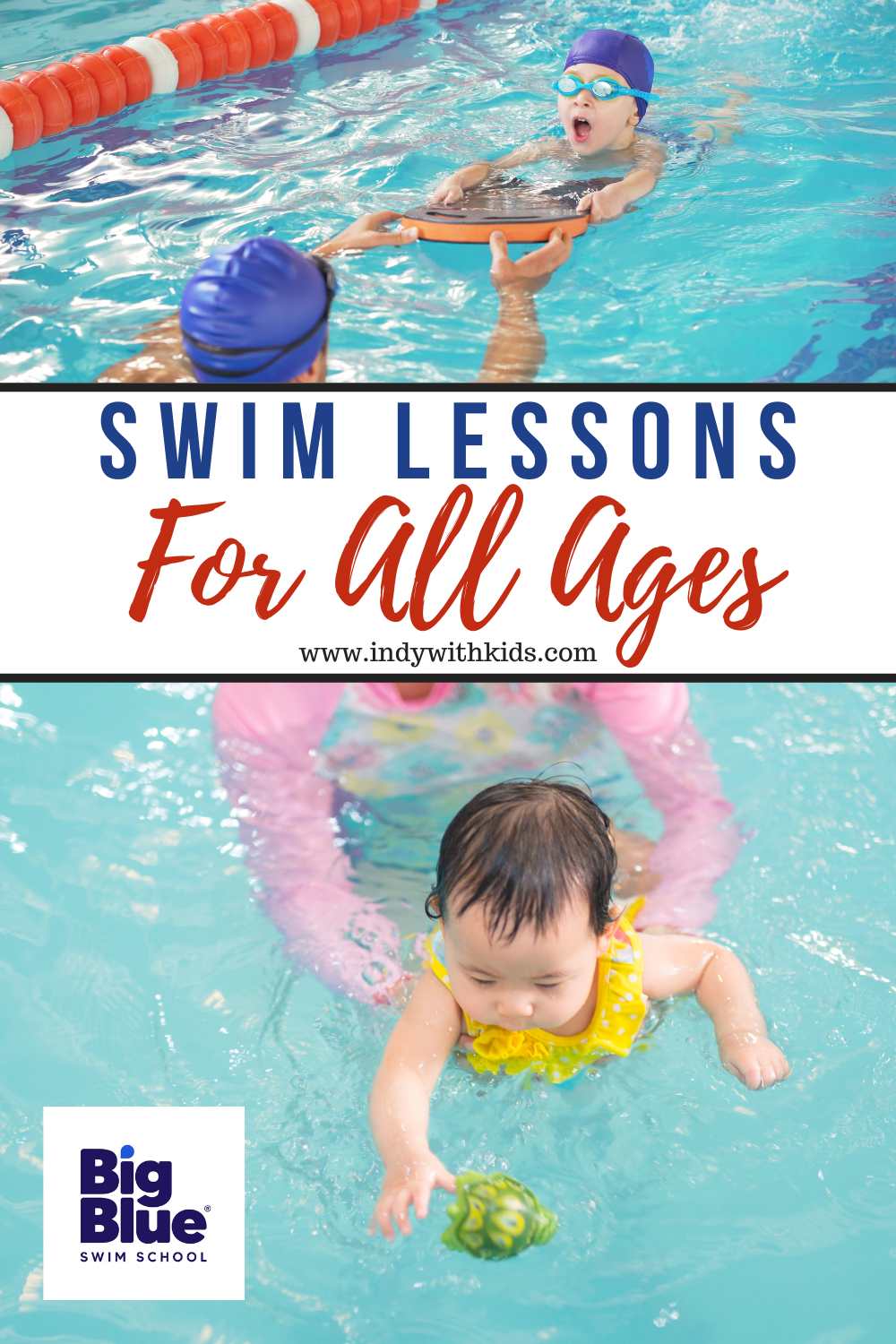 Swim Lessons for All Ages Pinterest