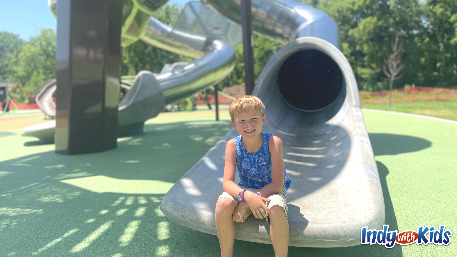 Meadowlark Park in Carmel has three age-appropriate playgrounds