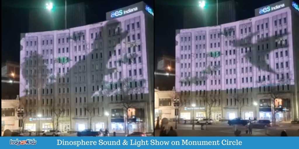 Dinosphere Sound & Light Show in Downtown Indianapolis