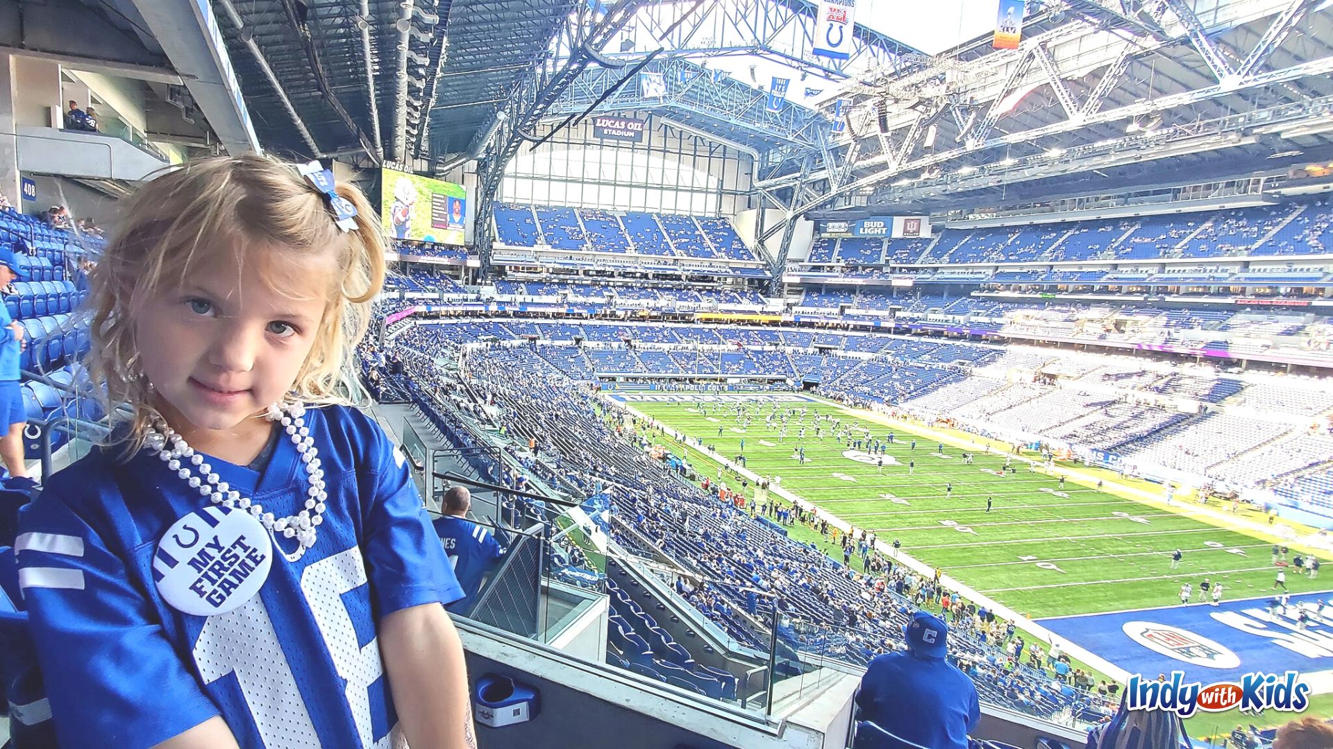 9 Indianapolis Sports Fan Clubs for Kids: Join the Colts' Blue's Club + for ticket discounts and Blue-themed gear.
