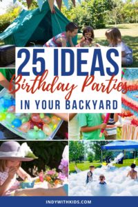 backyard birthday party ideas