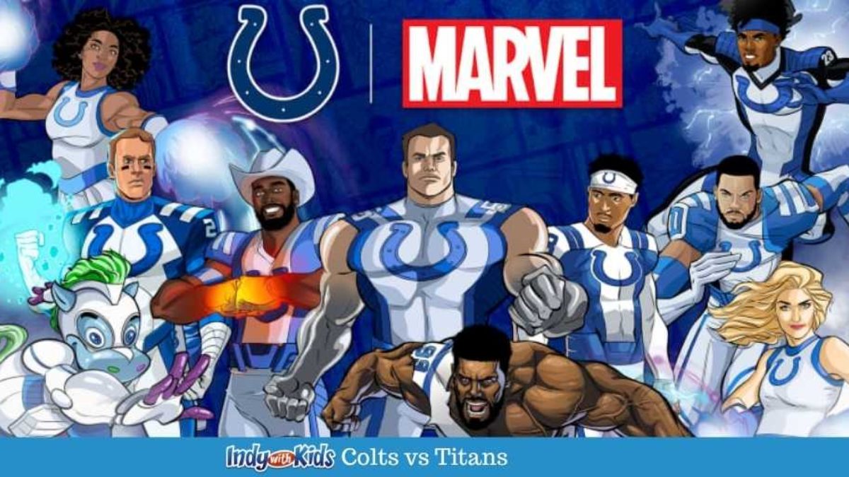 Marvel Universe To Take Center Stage At Colts-Titans Game This Sunday