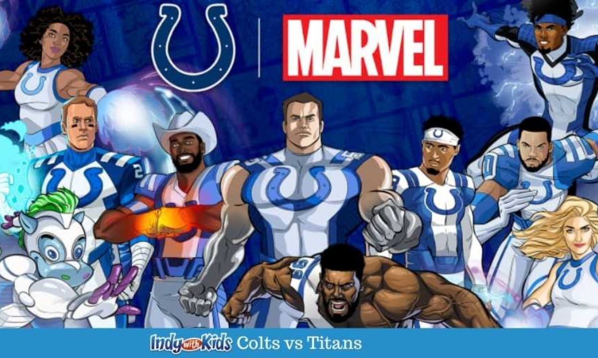 Marvel Universe to take center stage at Sunday's Colts-Titans game