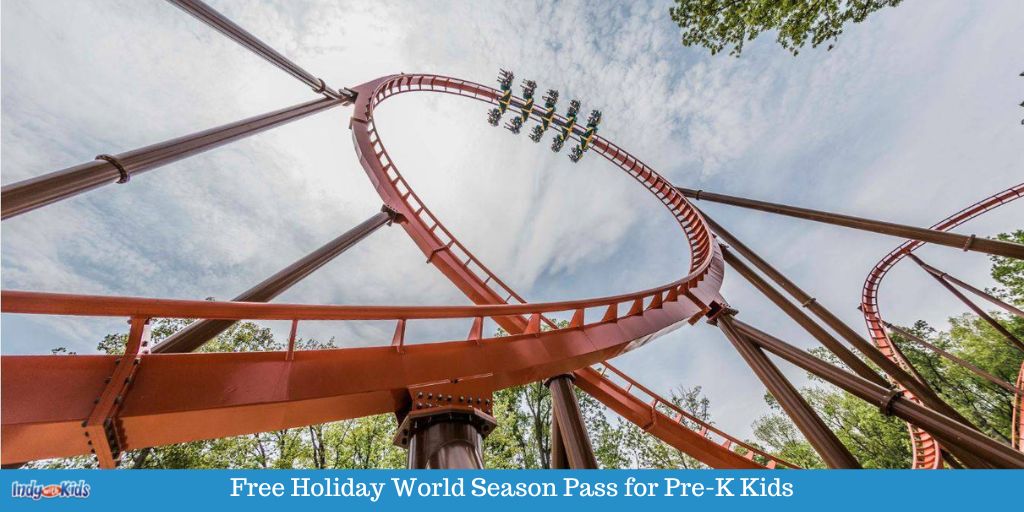 Free Holiday World Season Pass for PreK Kids