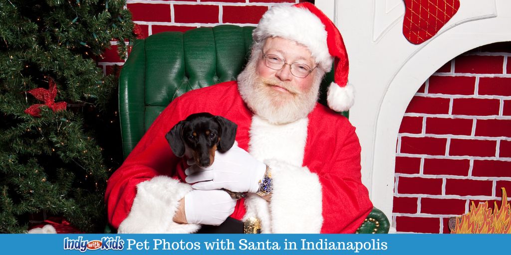 Pet Photos with Santa in Indianapolis