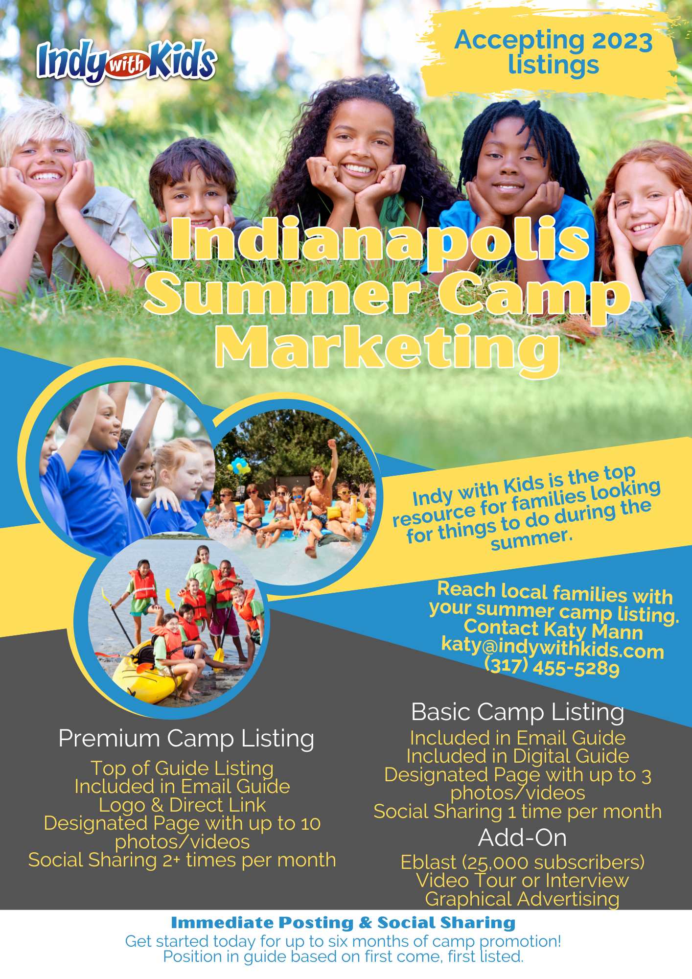 Summer Camp Advertising in Indianapolis