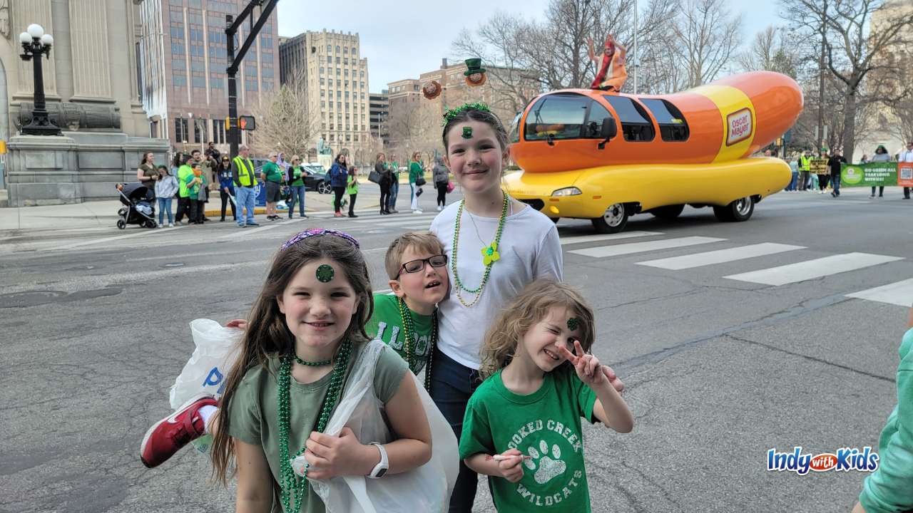 The Indy St. Patrick's Day Parade is a family-friendly annual tradition.