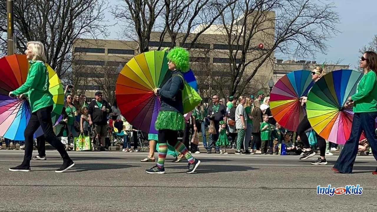The Indy St. Patrick's Day Parade is full of local celebrities, performers, bands, and more.