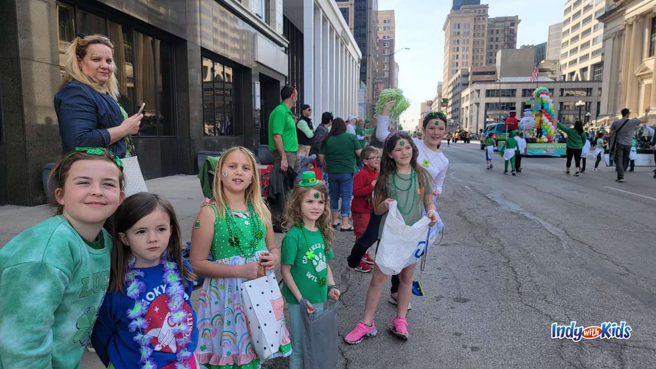 The Indy St. Patrick's Day Parade is full of floats, bands, local celebrities, and more.