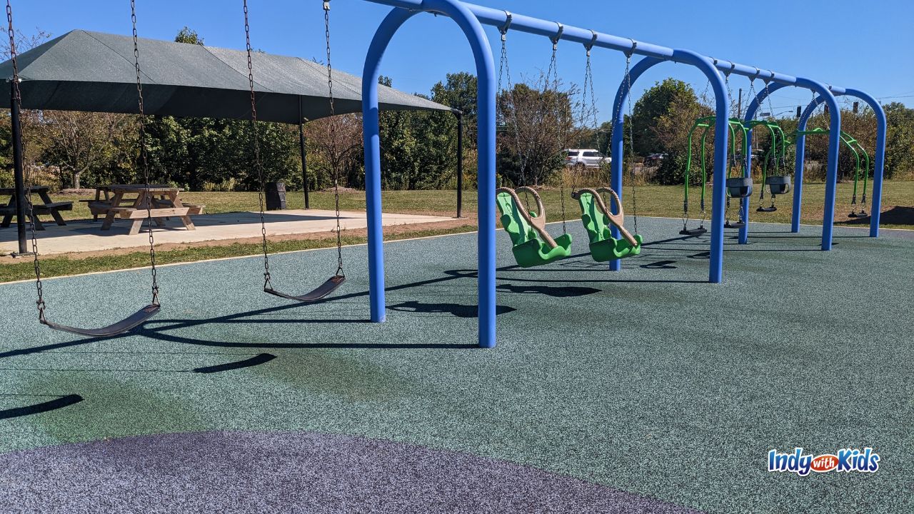 Accessible playgrounds near Indy: Blue Heron Park
