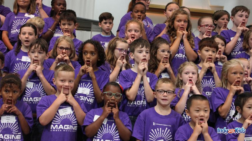 Indianapolis Children's Choir Summer Camp Choir Kids