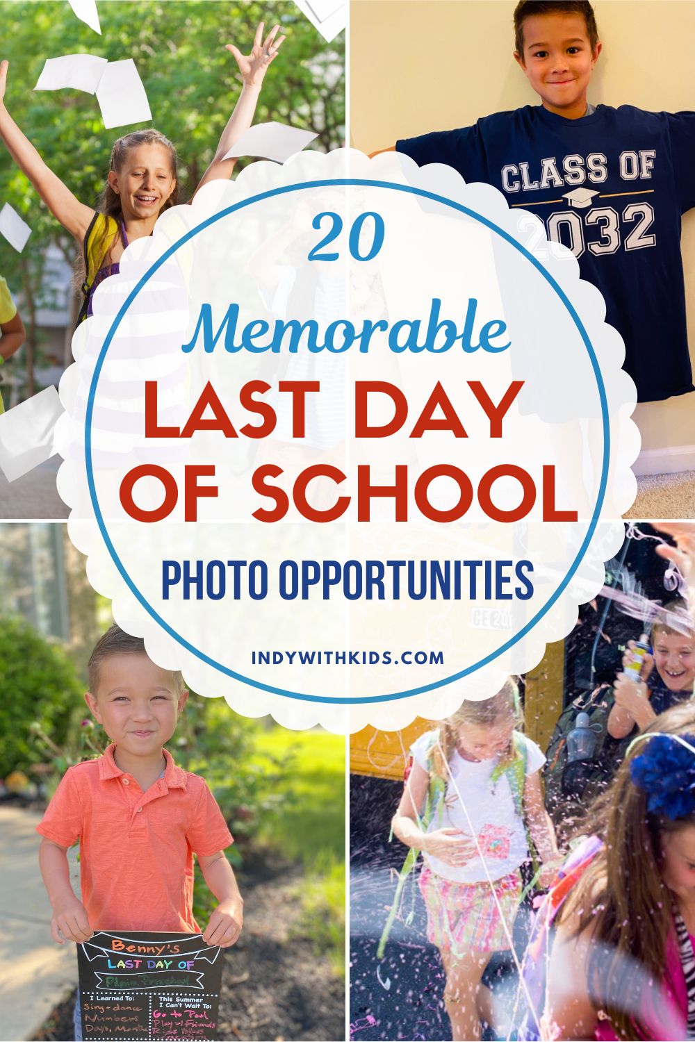 20 Last Day of School Photo Ops