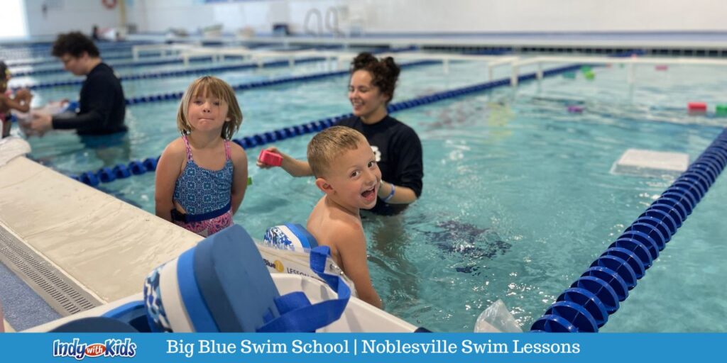 Big Blue Swim School | Noblesville Swim Lessons for 3 months to 12 years old