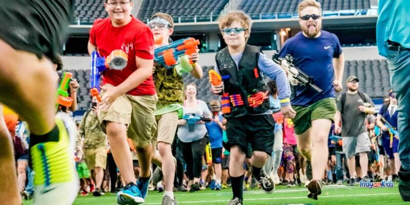 Jareds Epic Blaster Battle Indy 2023 Worlds Largest Foam Blaster Event