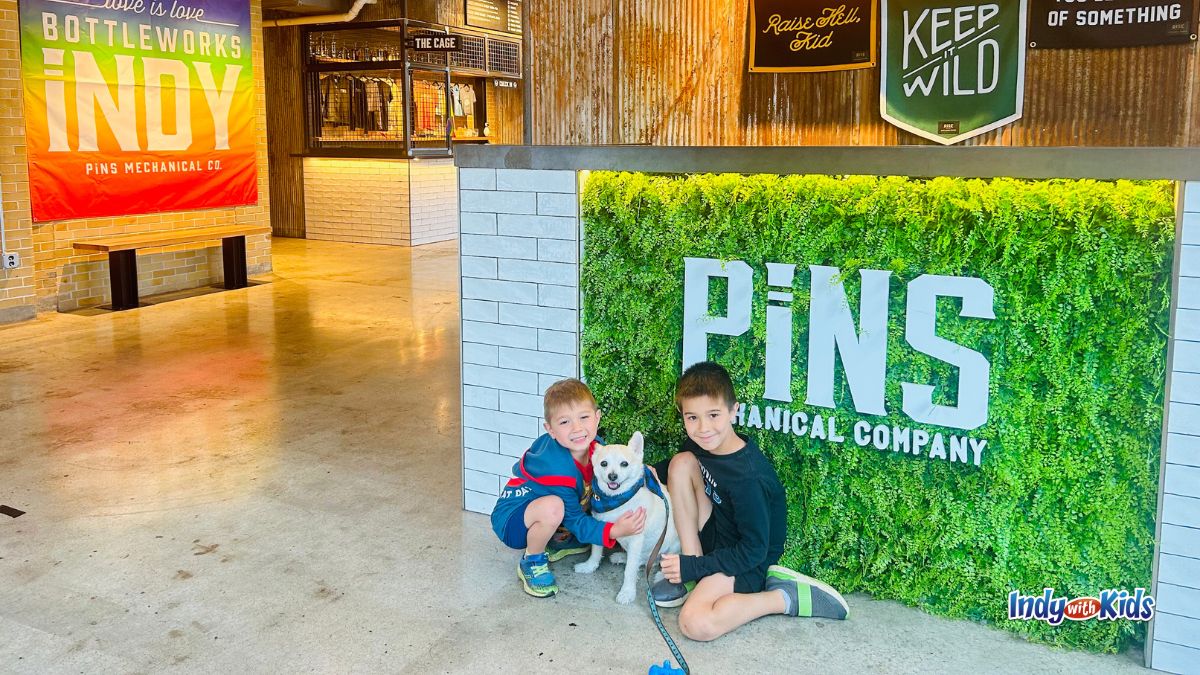 The Bottleworks District is kid and dog-friendly!
