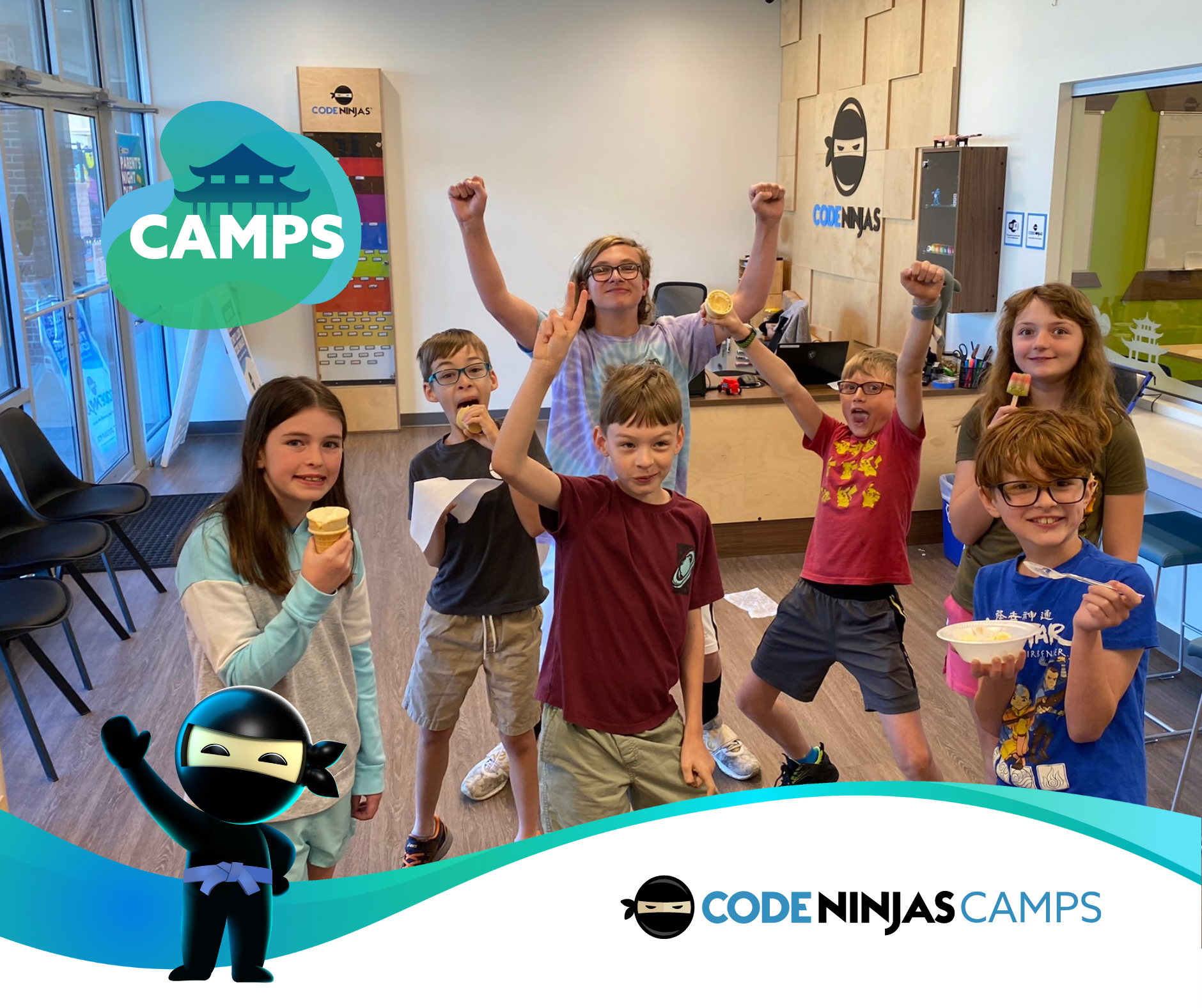 Code Ninja Greenwood summer camp