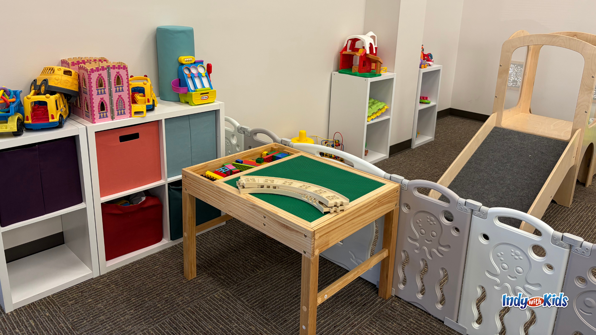 The Hideout _ Free Brownsburg Indoor Playground crawling area for babies