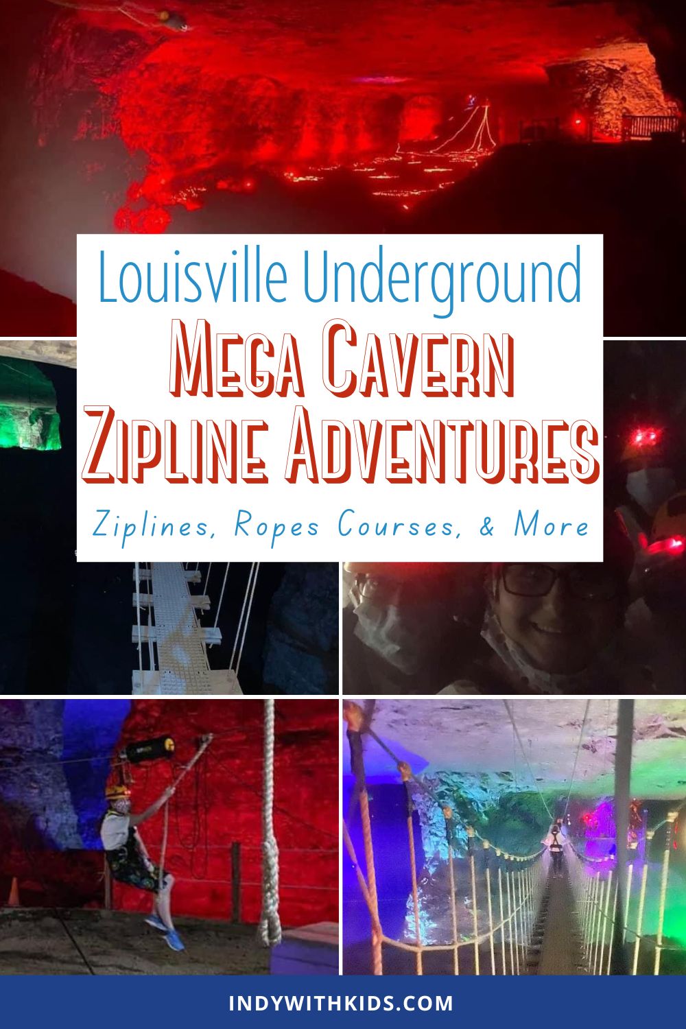 Louisville Mega Cavern Zipline Tour, Ropes Course & Mega Tram