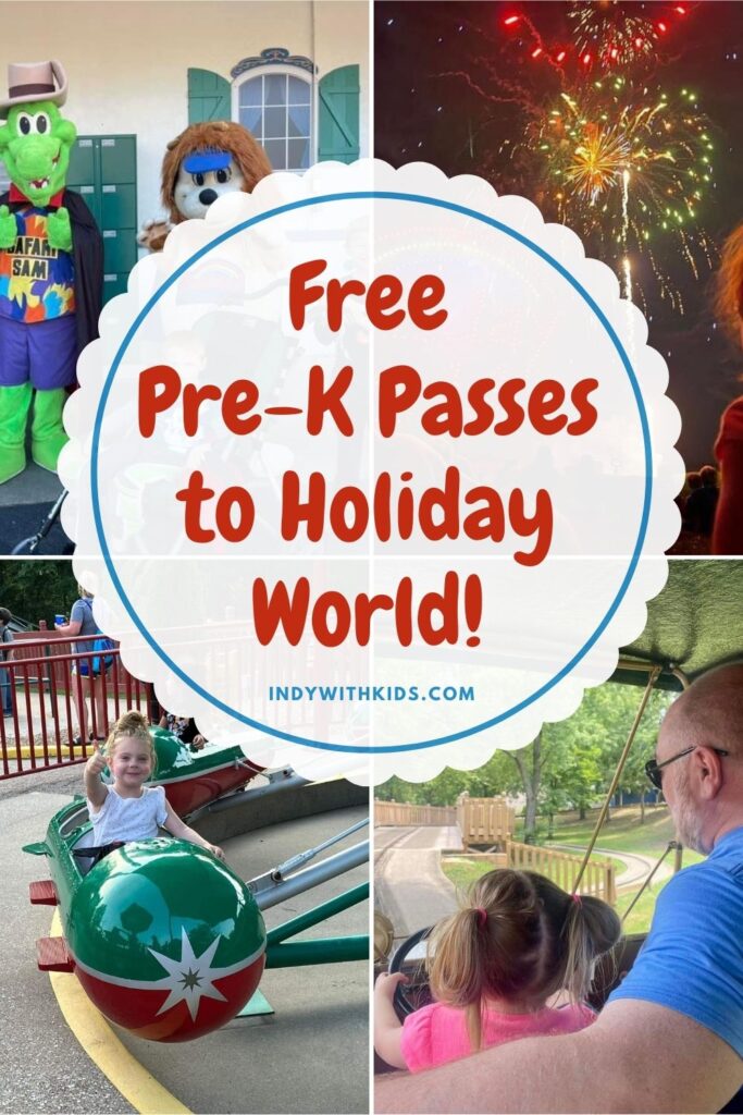 Free Holiday World Tickets for Pre-K Kids! 