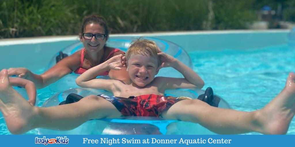 Free night swim at Donner Aquatic Center