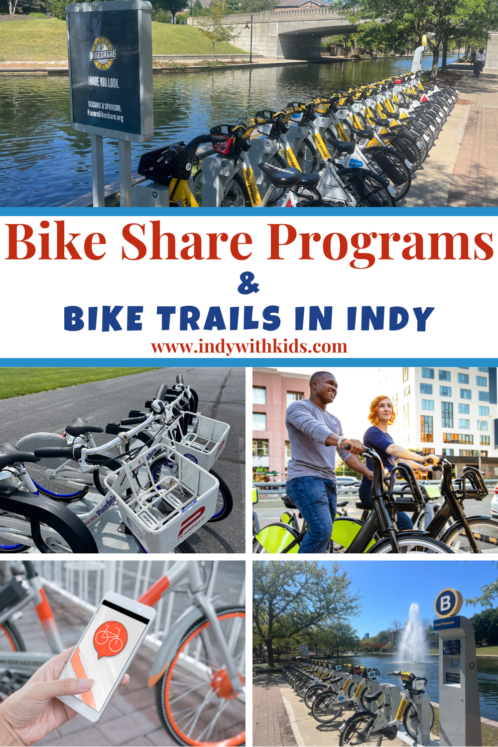 Bike Share Programs & the 15 Best Bike Trails in Central Indiana