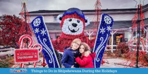 Shipshewana, Indiana during Christmas. Indiana Hallmark Movie town