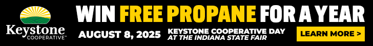 Win FREE Propane for a Year at Keystone Cooperative Day at the Indiana State Fair