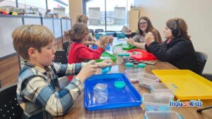 New Year’s Day Slime Bar at The Sensory Shoppe in Carmel.