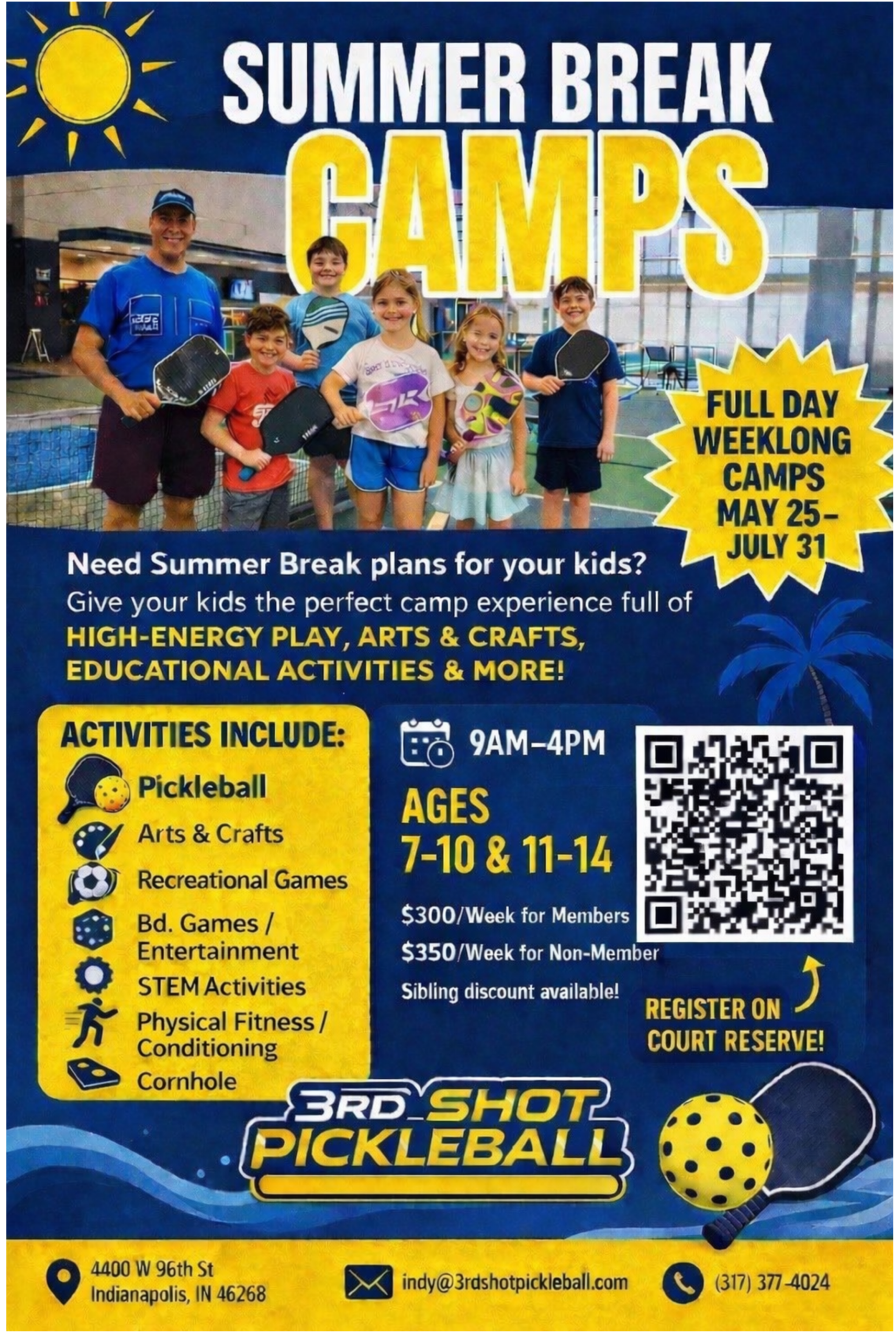 pickleball summer camp